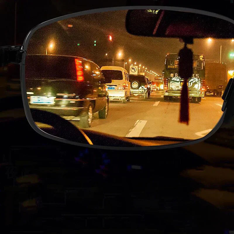 Nachtsichtbrille mit "Glarecut"-Technologie (Sicheres Fahren bei Nacht)