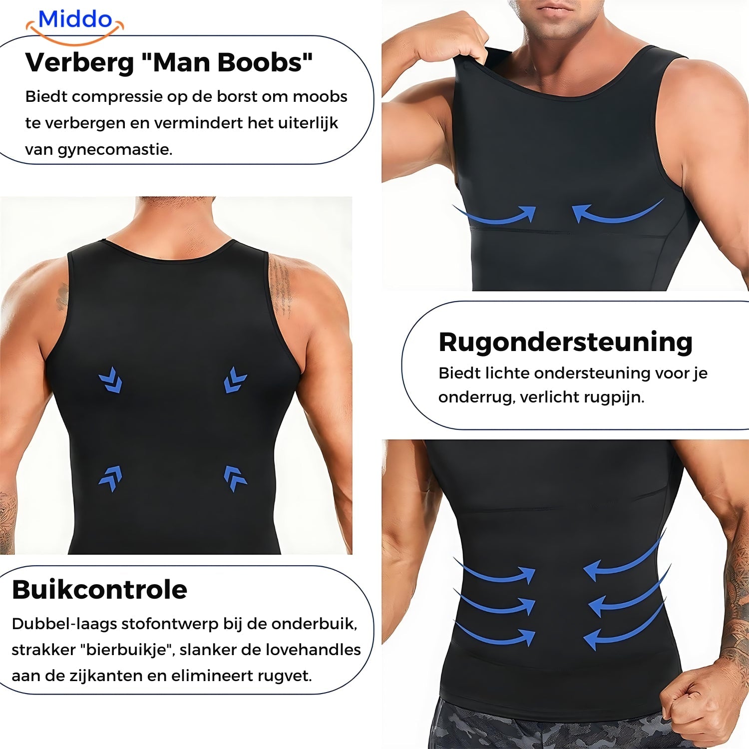 PosturePro PowerVest | Verbessere Haltung, reduziere Fett & stärke Muskeln!