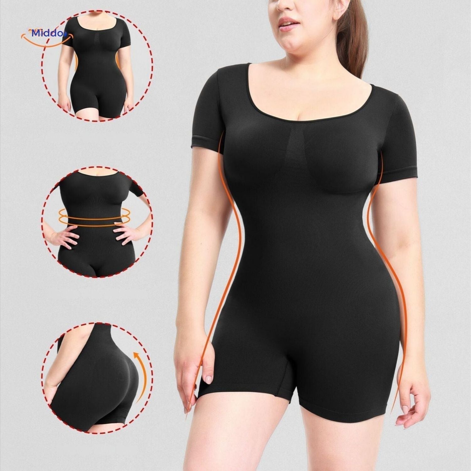 FormFit Körperformender Bodysuit | Stützend und angenehm für jede Gelegenheit