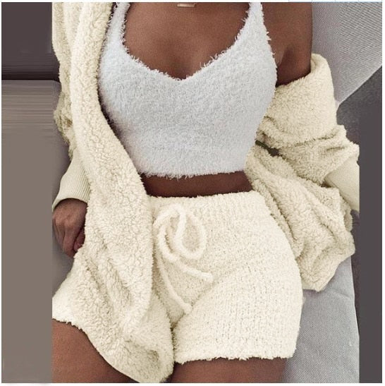 CozyChic 3-teiliges Set | Warm und stilvoll für jeden Anlass