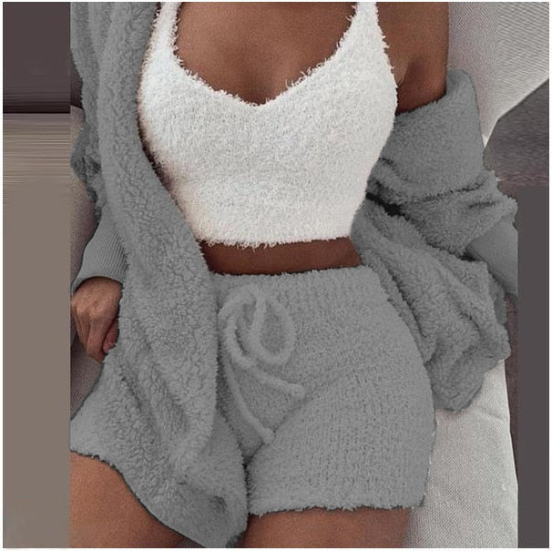 CozyChic 3-teiliges Set | Warm und stilvoll für jeden Anlass