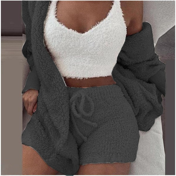 CozyChic 3-teiliges Set | Warm und stilvoll für jeden Anlass