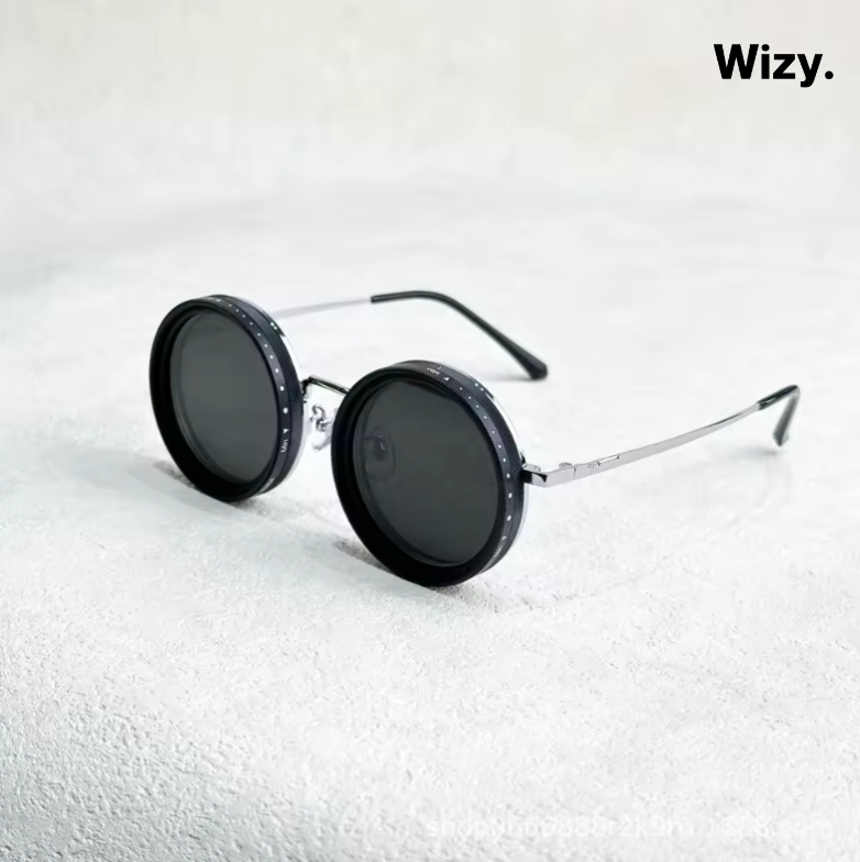 ShadowSunglasses | Sonnenbrillen mit Schwarzen Gläsern Stilvoller UV-Schutz Mode