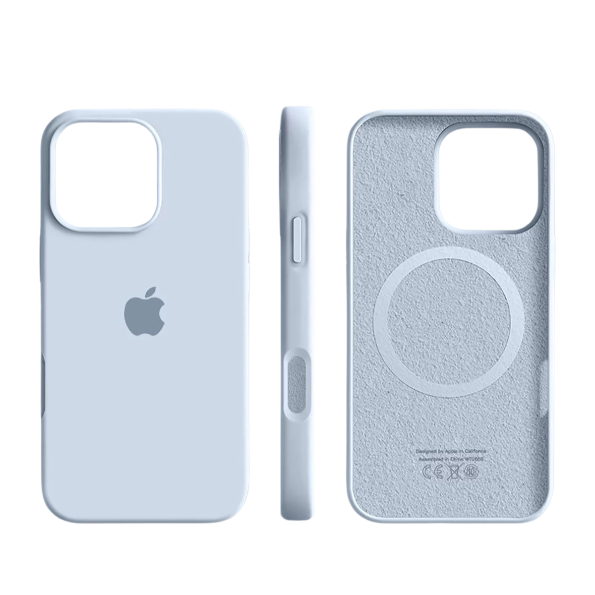 MagSafe-kompatible Silikonhülle mit weicher Oberfläche für iPhone