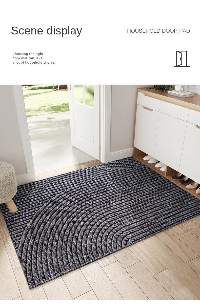 Skandinavische PVC Fußmatte mit Anti-Rutsch-Design