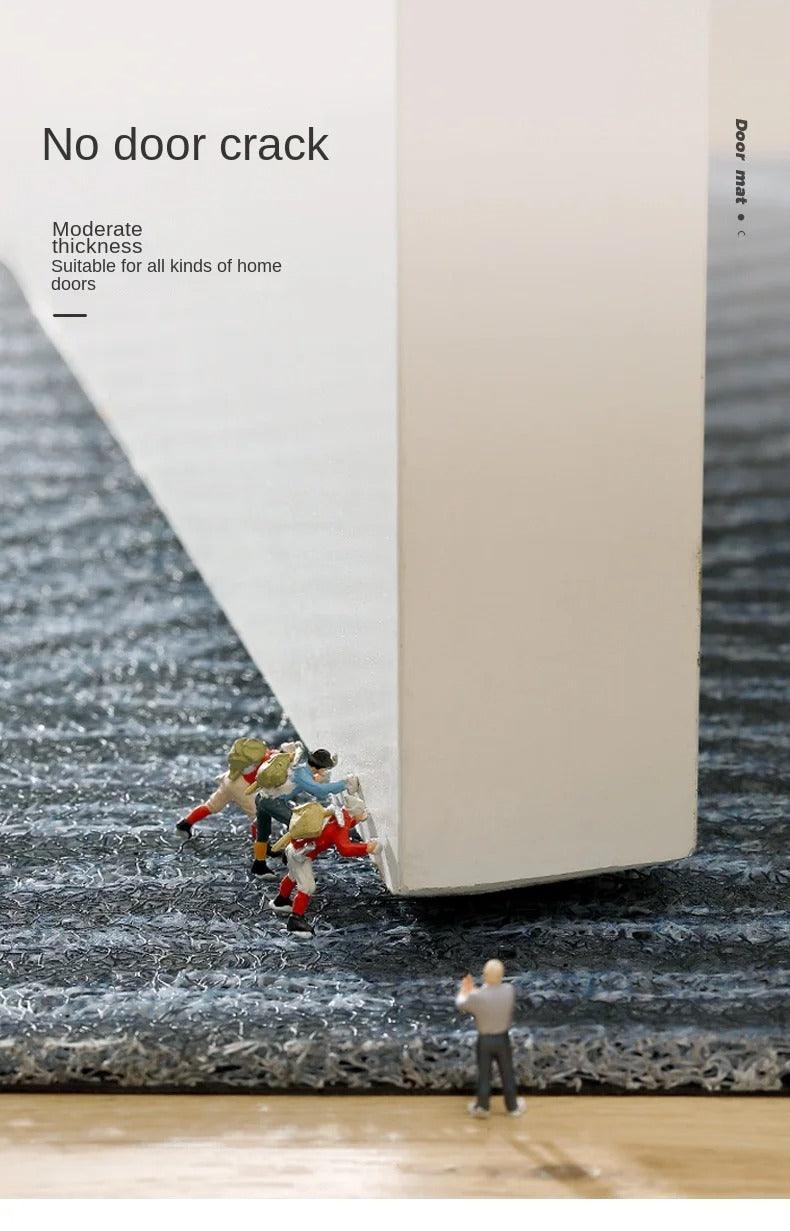 Skandinavische PVC Fußmatte mit Anti-Rutsch-Design