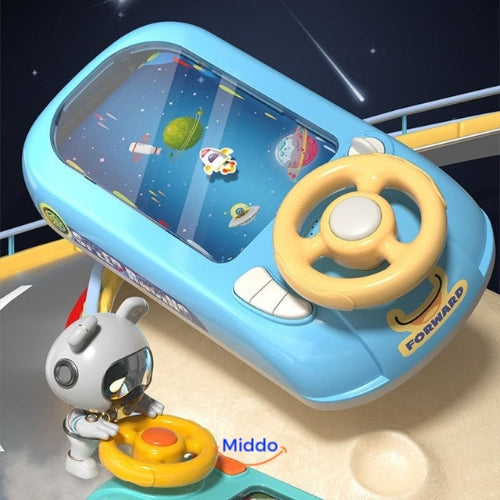 SpaceDrive Kinderlenkrad Spiel | Spannende Raumschiff- und Rennwagen-Simulation für kleine Abenteurer!