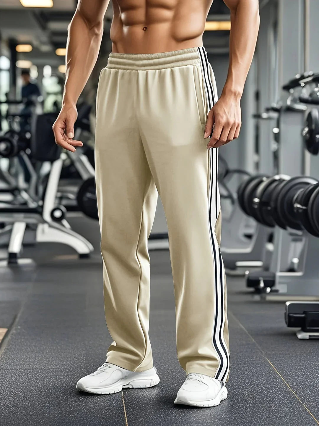 MoveFit Herren Sporthose – Bequeme Passform mit Kordelzug Taille