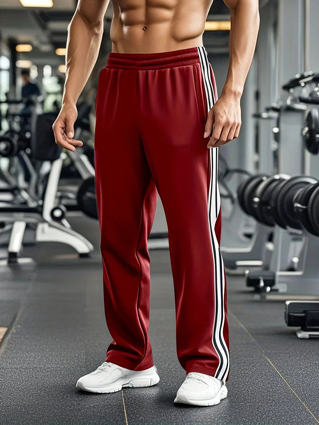 MoveFit Herren Sporthose – Bequeme Passform mit Kordelzug Taille