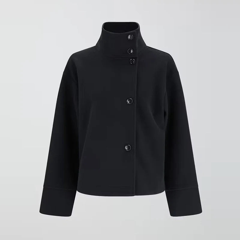 ChicAura Damen-Peacoat | Stilvolle und warme Oberbekleidung für einen zeitlosen Look