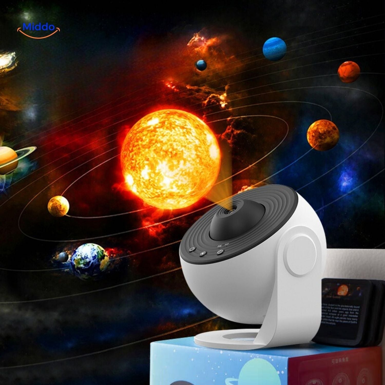 SternenTraum Projektorlampe | Erschaffe eine magische Sternenhimmel-Atmosphäre!