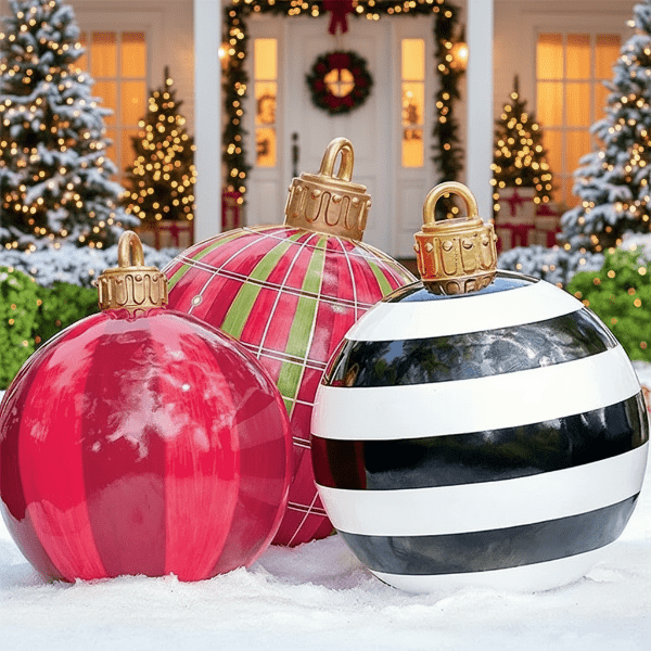 Weihnachts-Ker spherical für Innen und Außen – Dekorative Weihnachtsdekoration