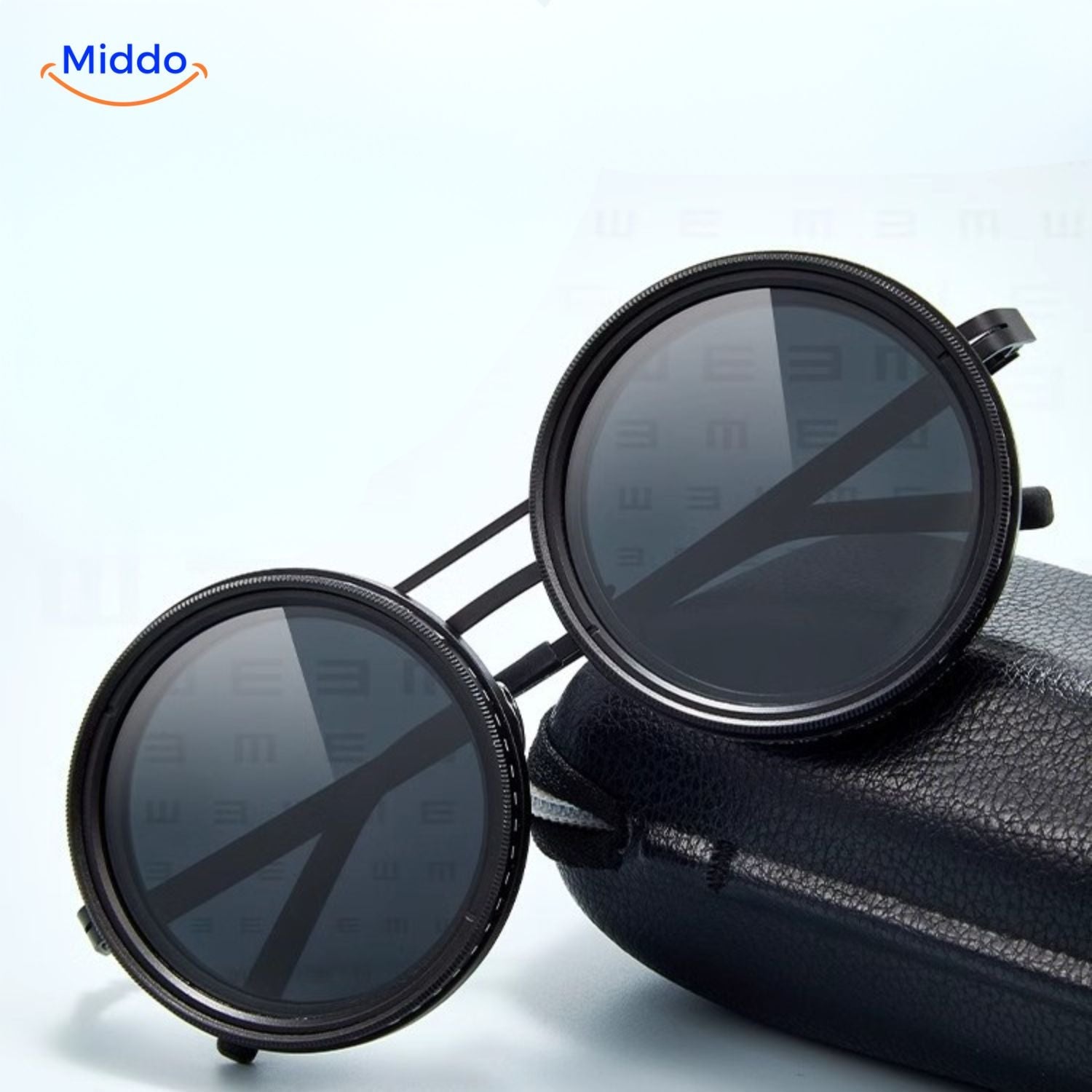 LumiShade Sonnenbrille | Handgefertigte Brille mit UV-Schutz und anpassbarem Lichtschutz
