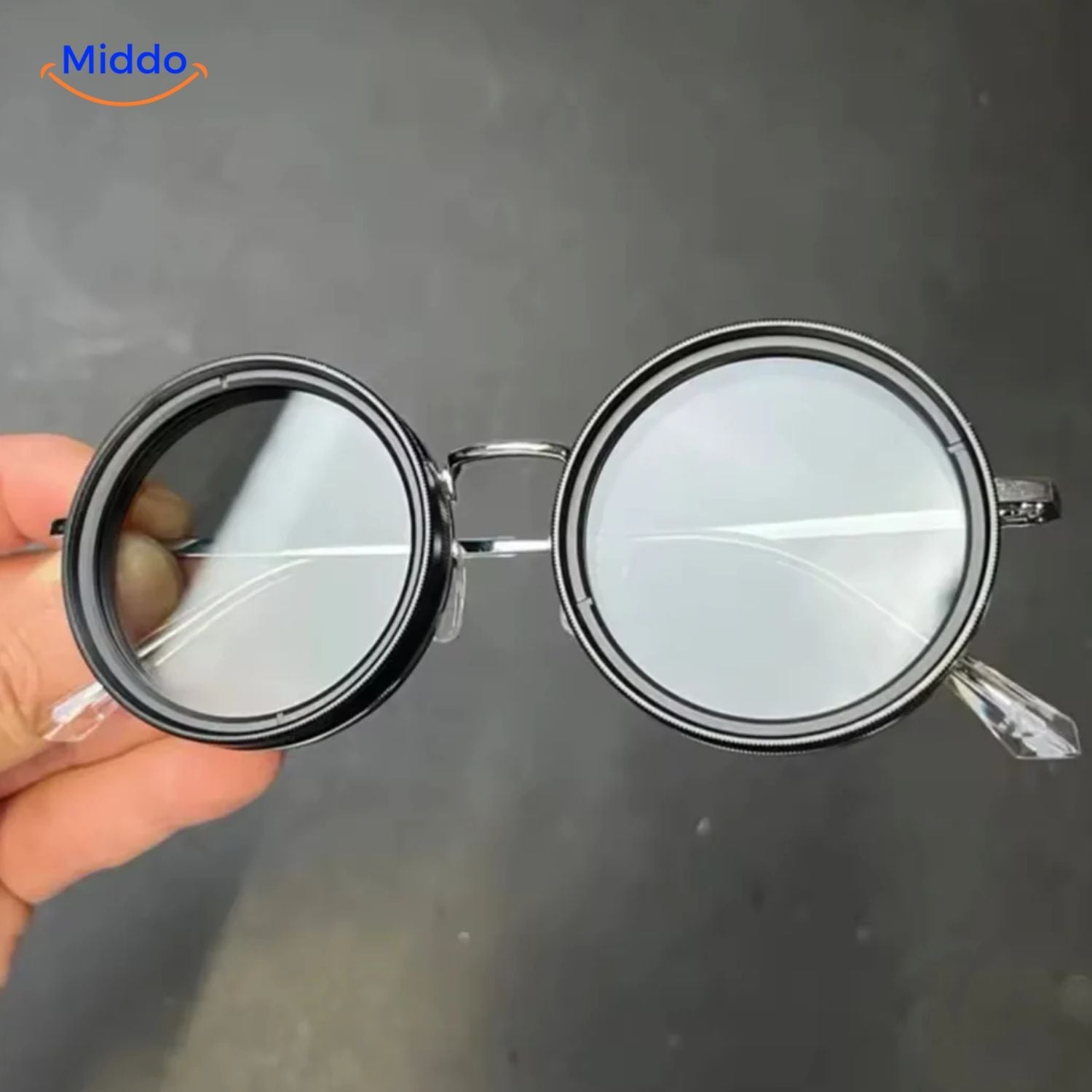 LumiShade Sonnenbrille | Handgefertigte Brille mit UV-Schutz und anpassbarem Lichtschutz