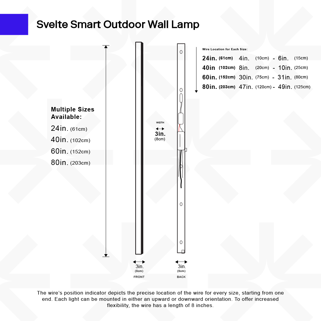 Svelte Smart Außenlampe