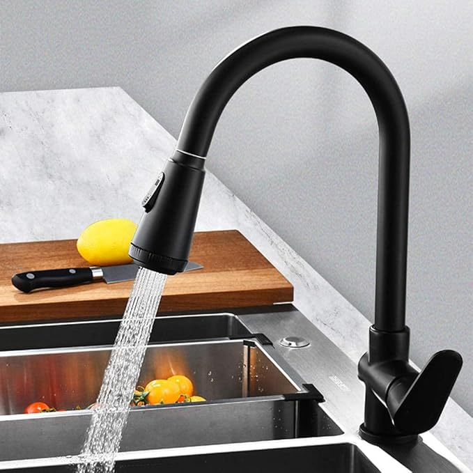 SwiftFlow Moderne Armatur Ausziehbare Sprühdüse Sensor