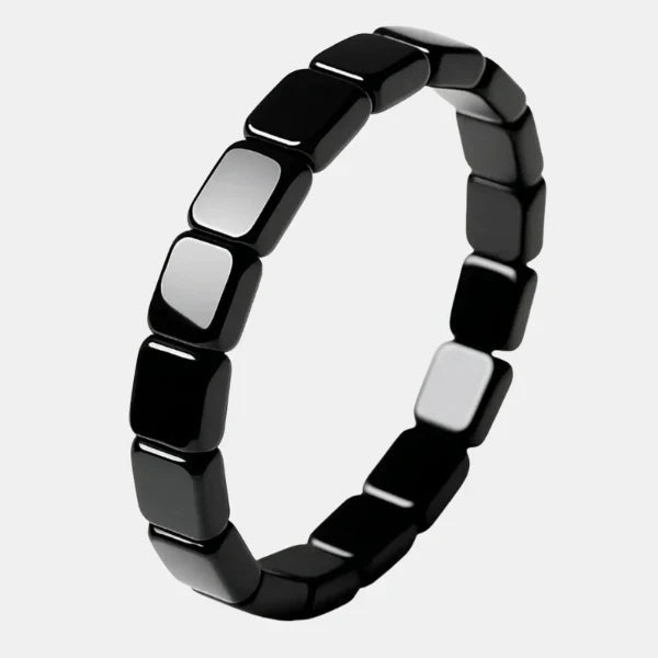 Hämatit-Armband für Herren – Eleganz, Kraft & stilvolle Energie