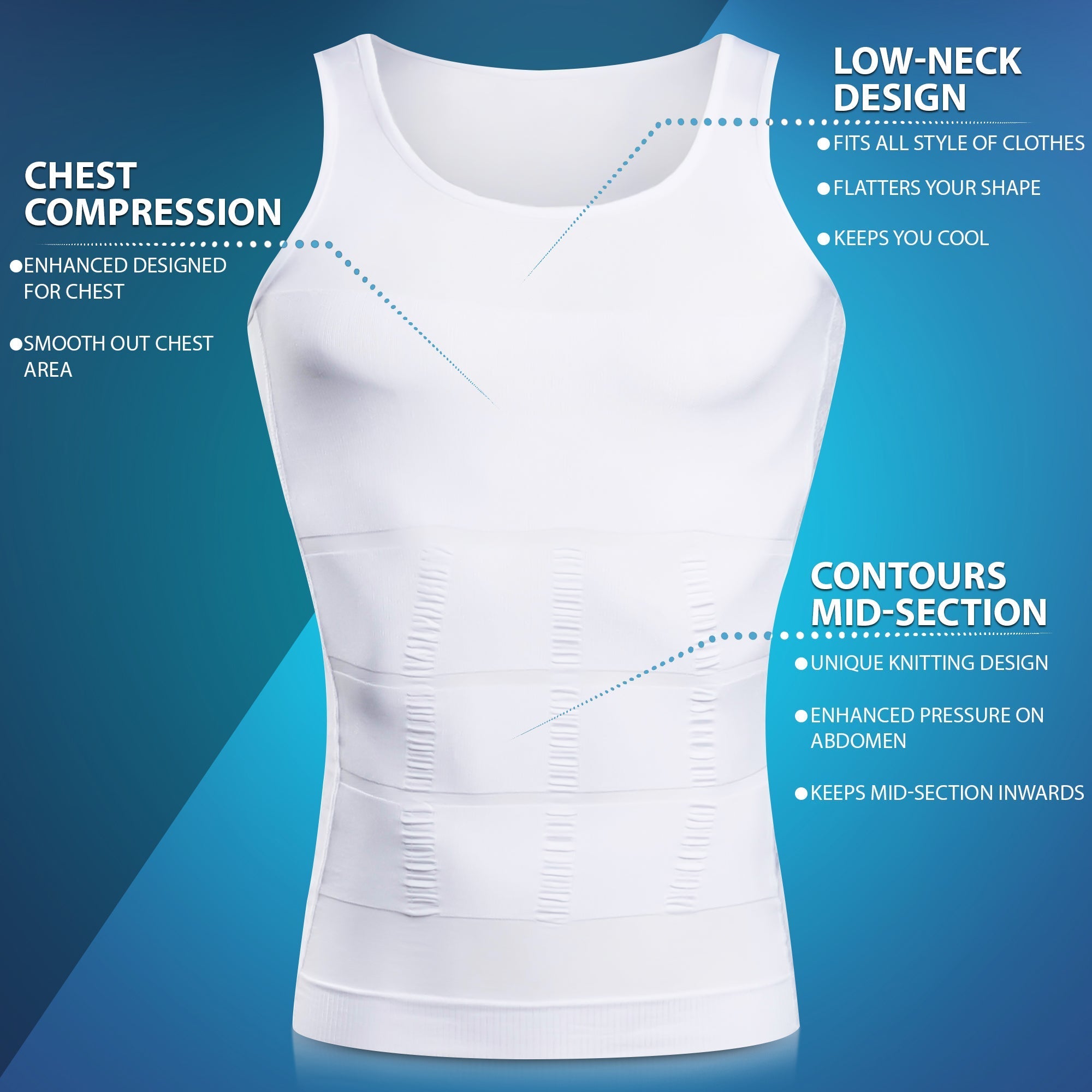 SculptWear | Kompressionstanktop für Männer