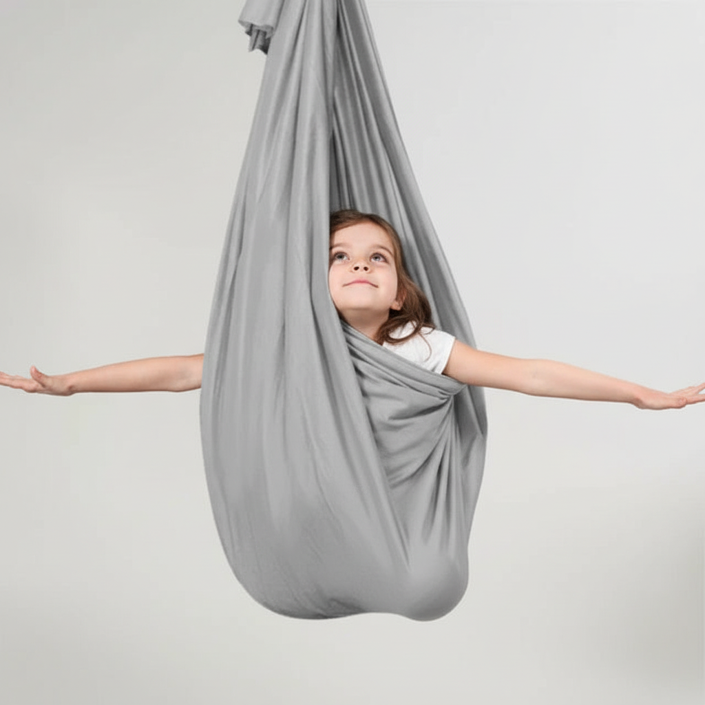 Kinder Cocoon Schaukel – Sensorischer Hängestuhl für Ruhe und Entspannung