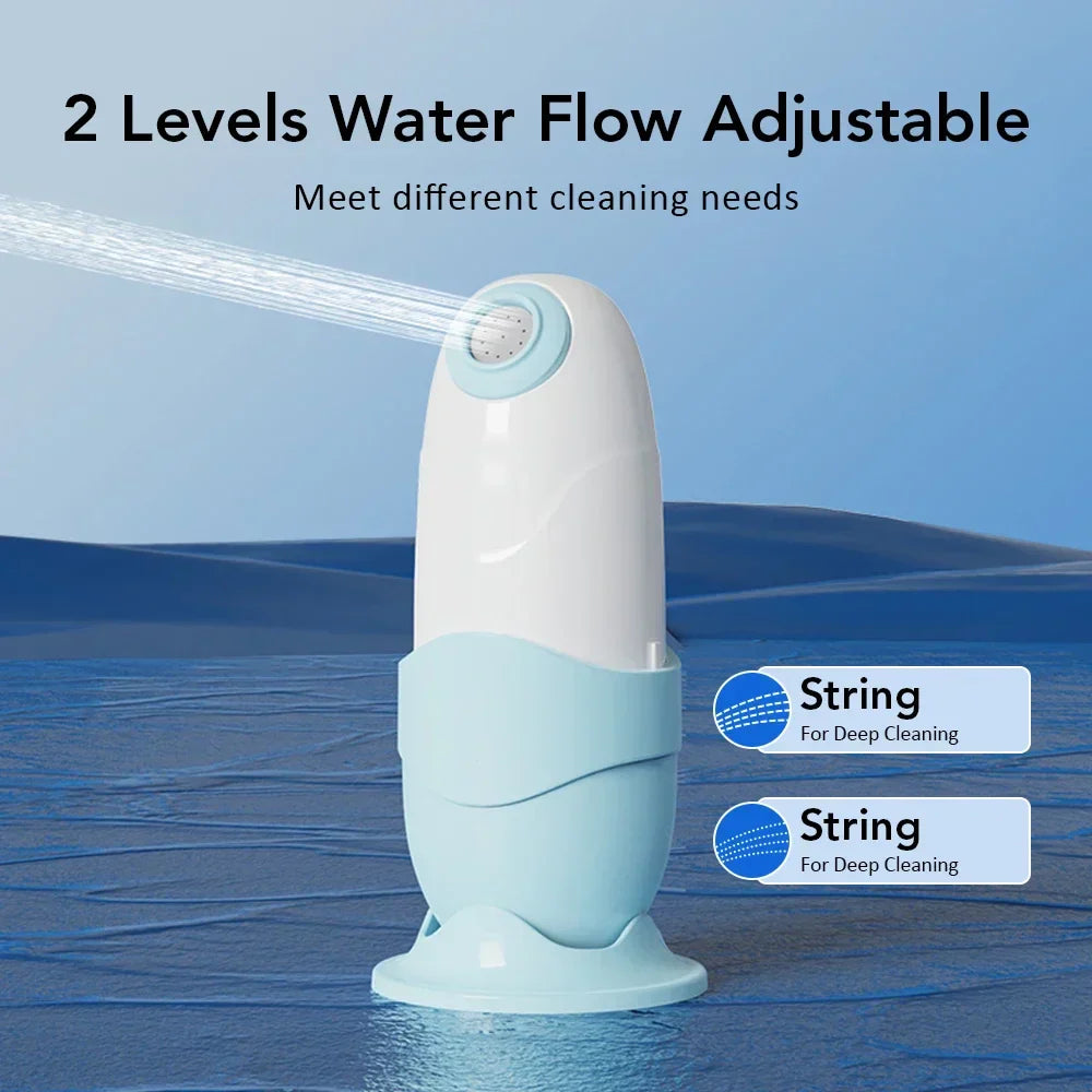 AquaReis Tragbares Reisebidet – Wiederaufladbare Hygienereinigung mit zwei Wasserdruckstufen