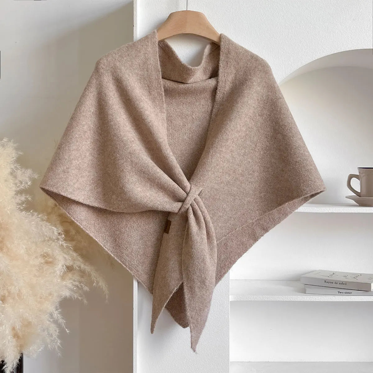 WarmWeef Dreieckstuch – Modisches Wollmix-Tuch für Herbst und Winter