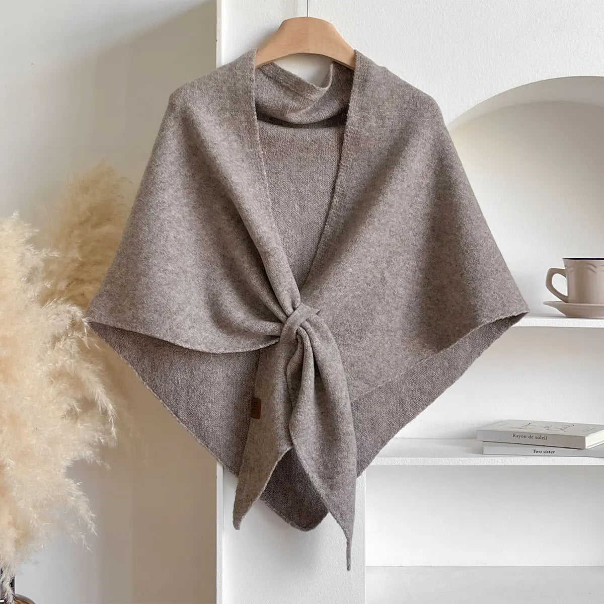 WarmWeef Dreieckstuch – Modisches Wollmix-Tuch für Herbst und Winter