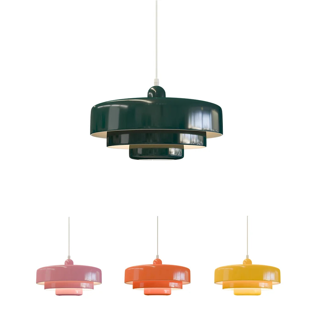 Hind Triple Layer Disc Macaron Pendelleuchte