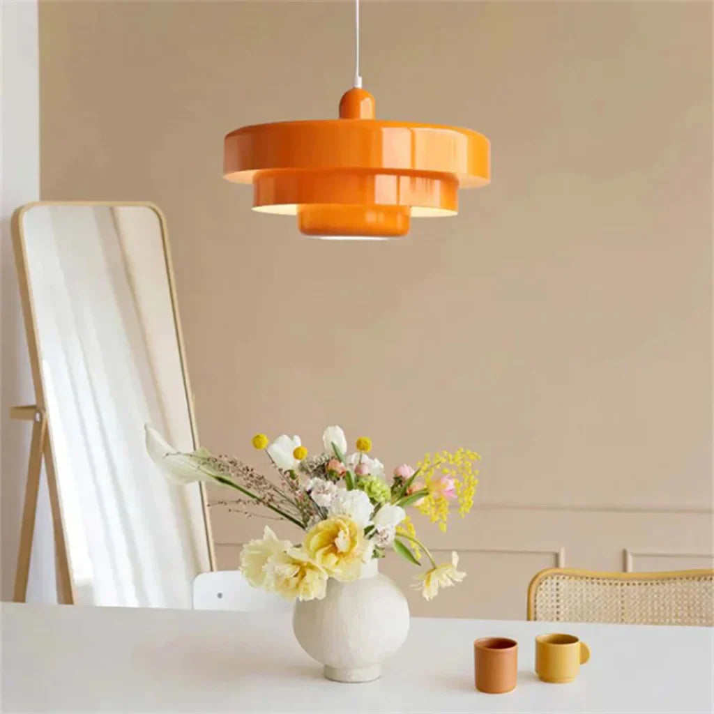 Hind Triple Layer Disc Macaron Pendelleuchte