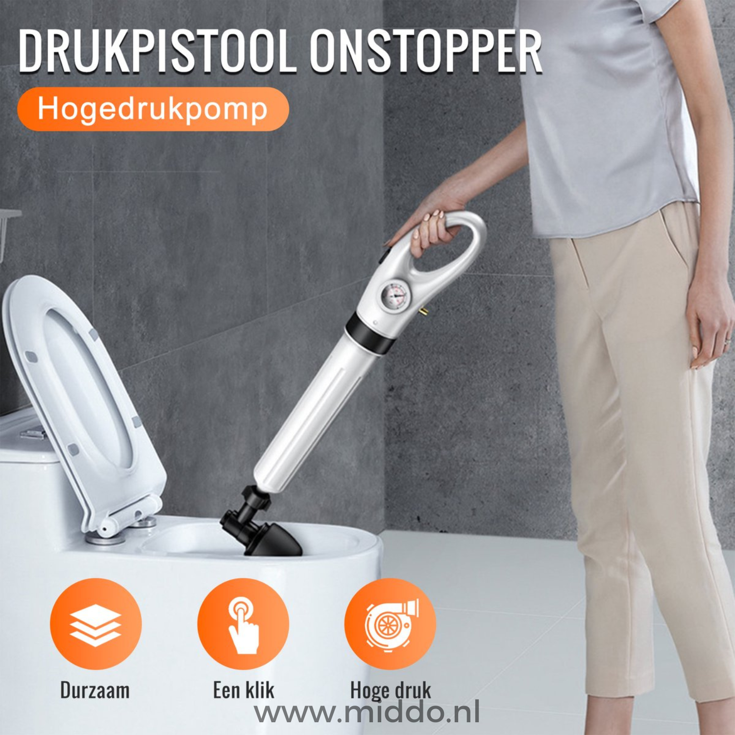 TurboClear Druckluft-Entstopfer | Die effektive Lösung für schnelle Verstopfungsbeseitigung