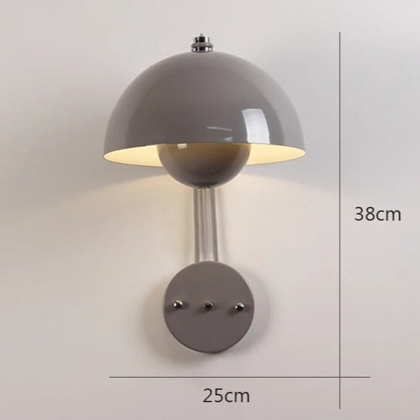MushroomGlow - Stilvolle Wandleuchte für zauberhafte Einrichtung