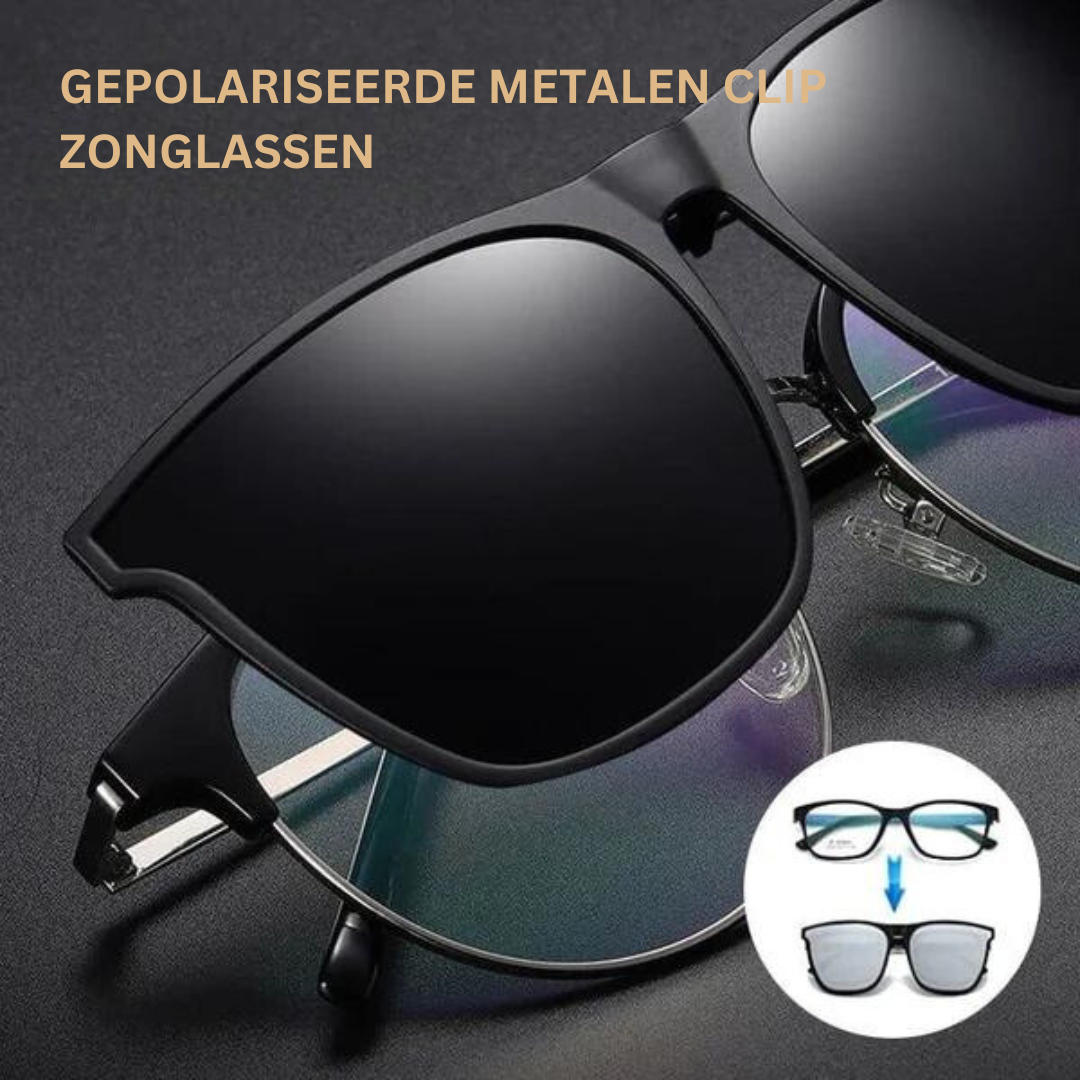 SunGuard | Verwandle deine normale Brille innerhalb einer Sekunde in eine stilvolle polarisierte Sonnenbrille