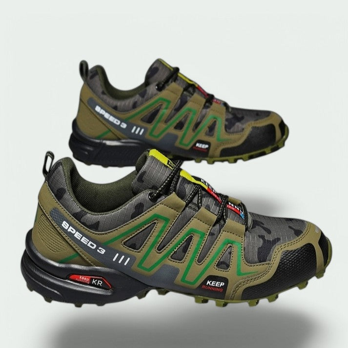Herren Wanderschuhe Wasserdicht Gummi für Wanderungen und den Alltag
