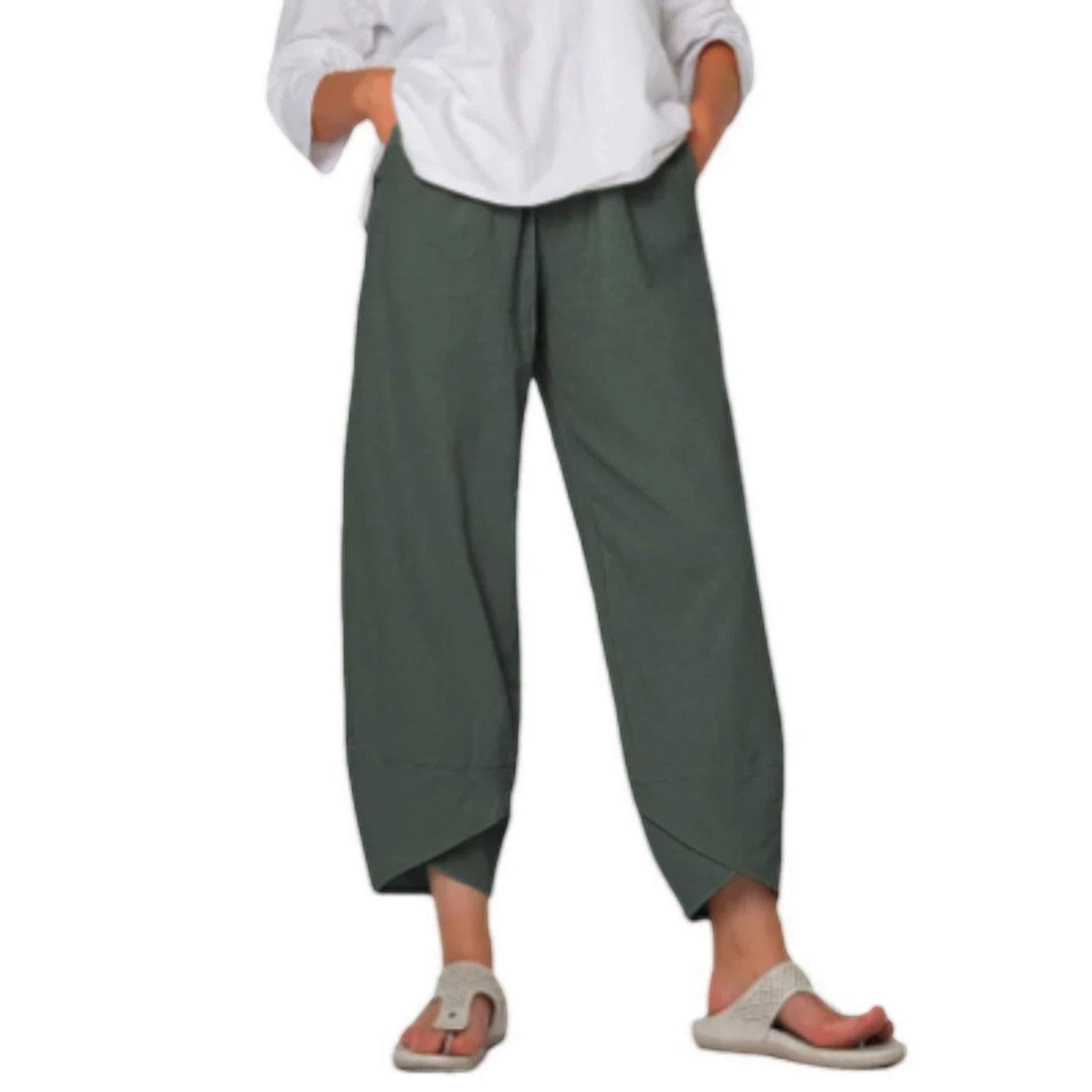 Damenhose mit weitem Bein | Sommer