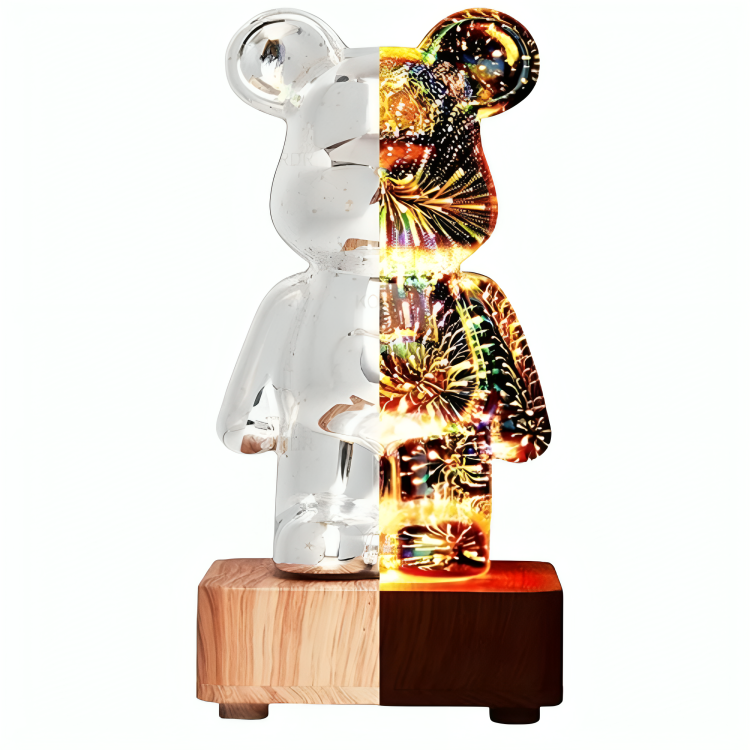 3D GlowBear - Ein atemberaubender 3D Feuerwerkeffekt in verschiedenen Farben
