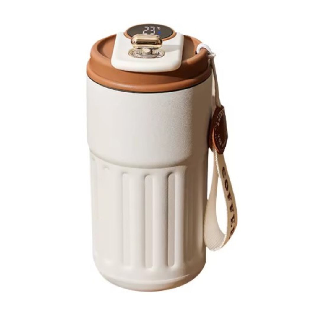 SmartTemp LED Thermosflasche | Bleib hydratisiert, bleib informiert
