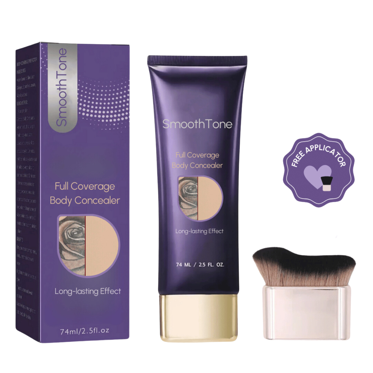 SmoothTone Hautpflege | Zum Abdecken von Narben, Adern, Akne und Sonnenflecken