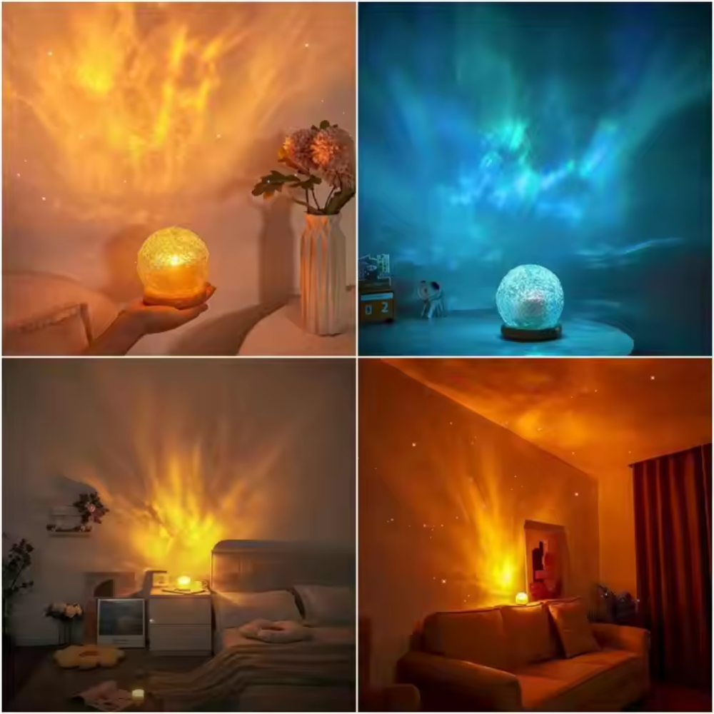 Einzigartige Tischlampe mit Welleneffekt – Entspannung pur!