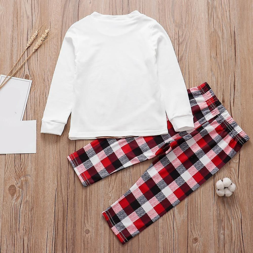 FeestKnit Passendes Weihnachts-Pyjama-Set – Weiche Baumwoll-Familienpyjamas für Gemütliche Feiertage