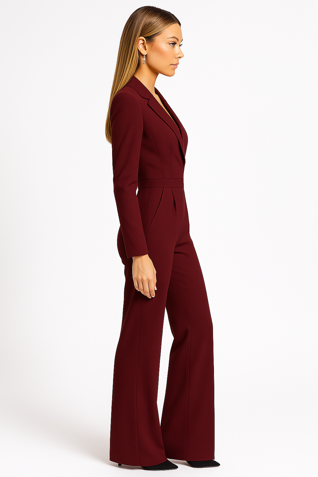 ChicLuxe Jumpsuit mit weitem Bein | Mühelos stilvoll und bequem für jeden Anlass