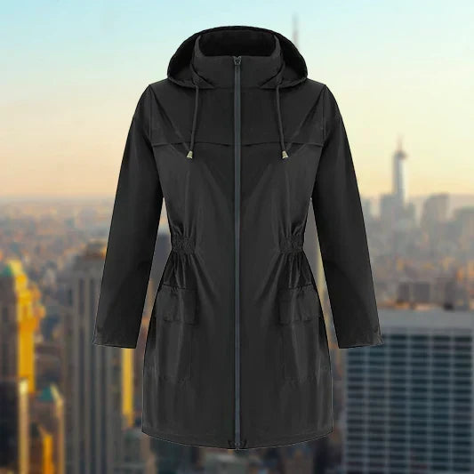 Damen Regenjacke – Stilvolle Wasserdichte Jacke für Regenwetter
