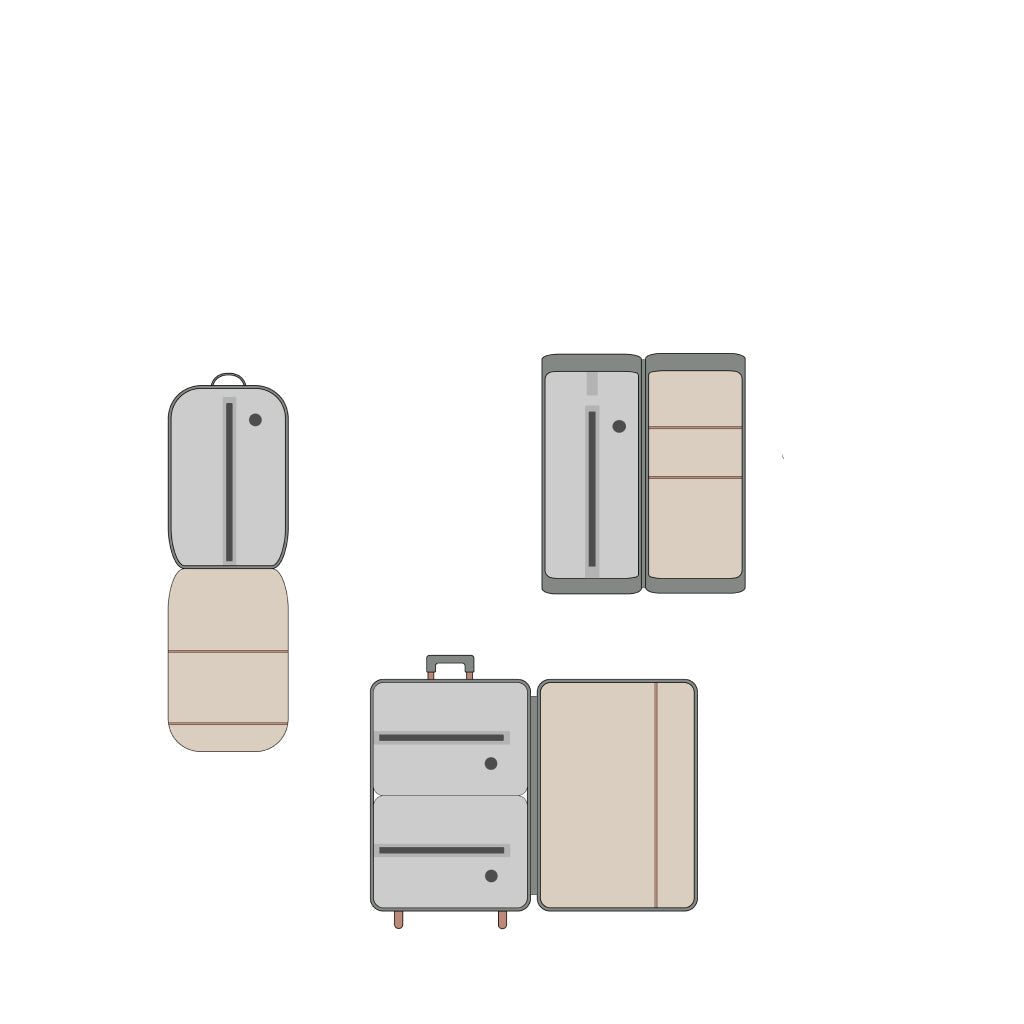 LuxeVoyage Premium Vakuumbeutel | Platzsparende Lösung für müheloses Reisen