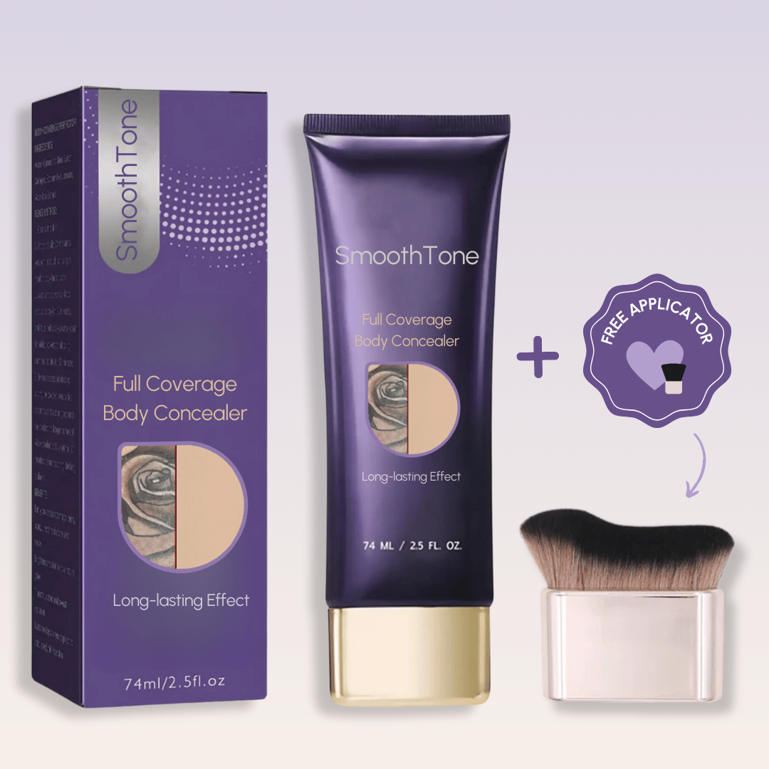 SmoothTone Hautpflege | Zum Abdecken von Narben, Adern, Akne und Sonnenflecken