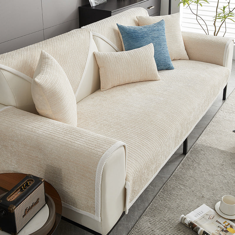 SofaShield Luxe Antikratz-Sofabezüge – Kratzfeste Chenille-Schutz für Haustiere