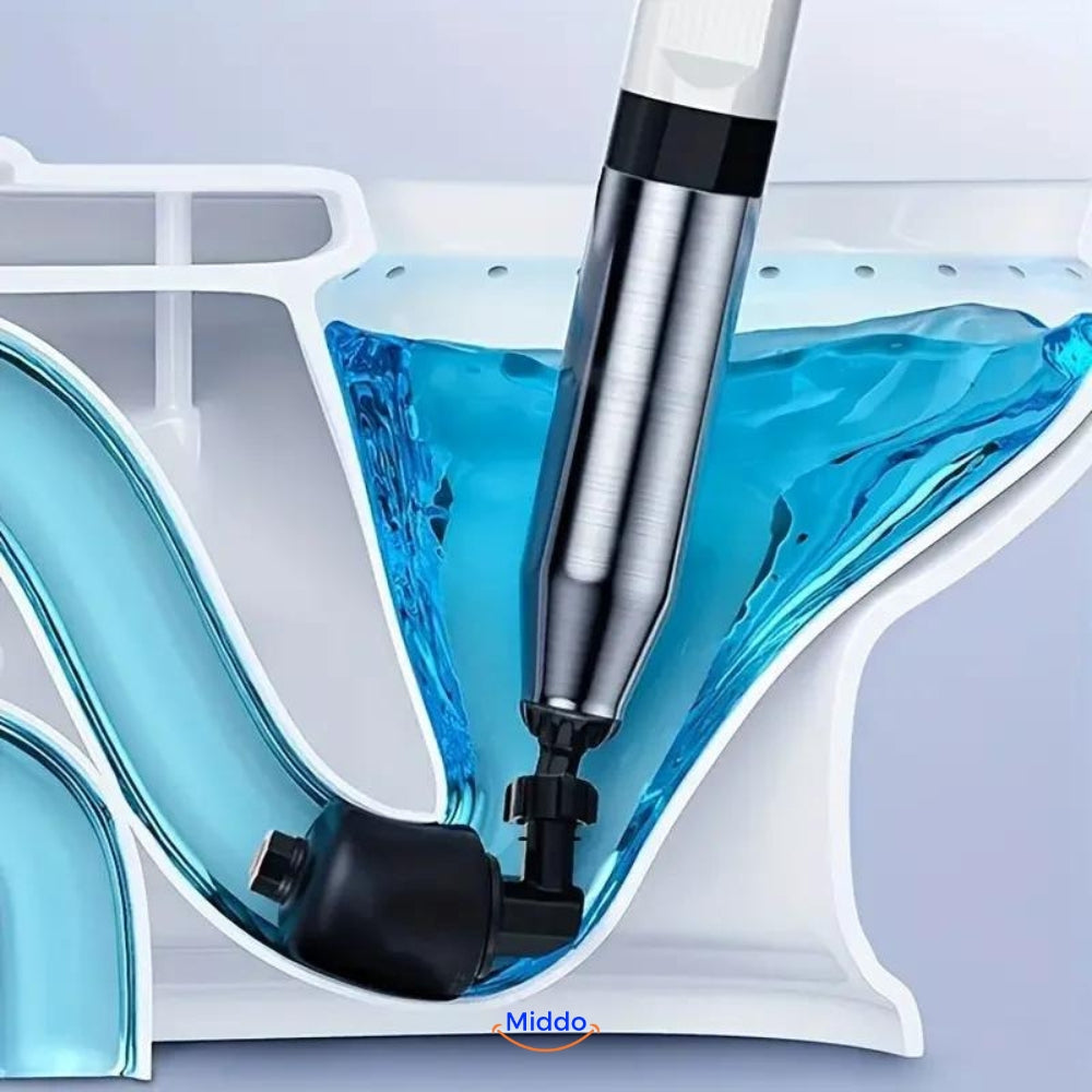 AquaLux Turbo Luftdruck-Rohrreiniger 2.0 | Effektive Lösung für alle Ihre Abflussverstopfungen!