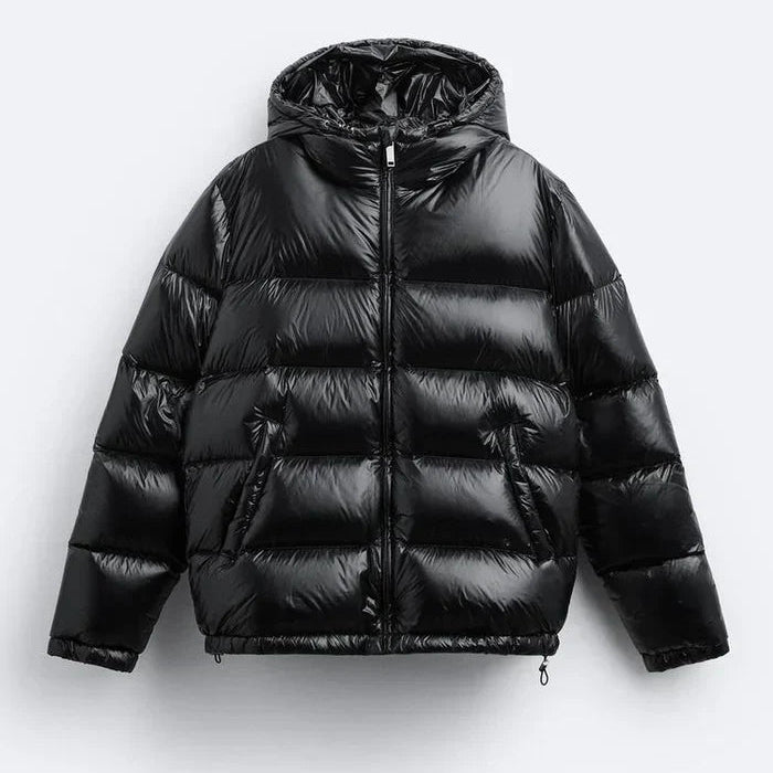 Wasserdichte Baumwoll-Pufferjacke für Herren – Wärme, Komfort und zeitgemäßer Stil