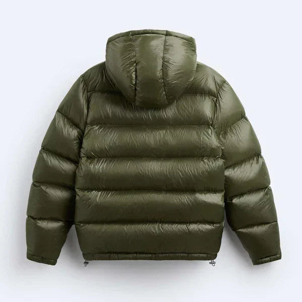 Wasserdichte Baumwoll-Pufferjacke für Herren – Wärme, Komfort und zeitgemäßer Stil