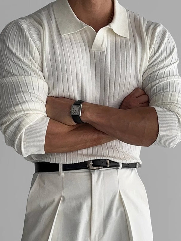 FitFlex Polo Pullover | Stilvoller Komfort mit perfekter Passform