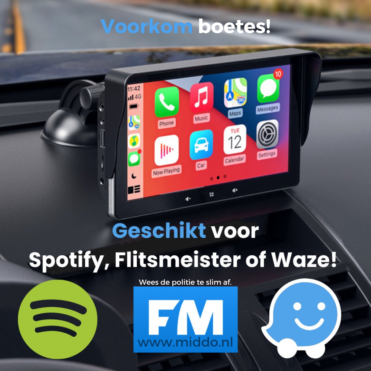 AutoBoost CarPlay & Android Auto | Upgrade dein Fahrzeug in 2 Minuten – Kein Einbau nötig!