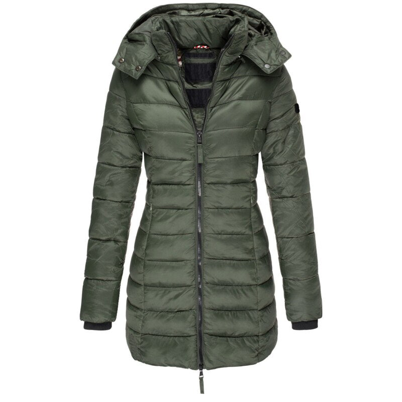 Drune Die beste und gemütlichste Winterjacke mit Kapuze und Reißverschluss