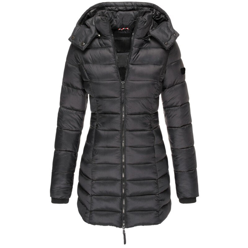 Drune Die beste und gemütlichste Winterjacke mit Kapuze und Reißverschluss